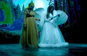 Artists perform in Folklore Stage Play ‘Saiful Maluk presents by PNCA in collaboration with Dolphin communication at PNCA.