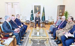 Minister for Foreign Affairs of the Republic of Turkiye, Hakan Fidan and Minister for National Defence of the Republic of Turkiye Yasar Guler calls on Prime Minister Muhammad Shehbaz Sharif