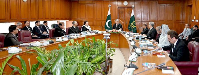 Hon’ble Mr Justice Yahya Afridi, Chief Justice of Pakistan/ Chairman National Judicial (Policy Making) Committee chairing the meeting of NJPMC at Supreme Court of Pakistan