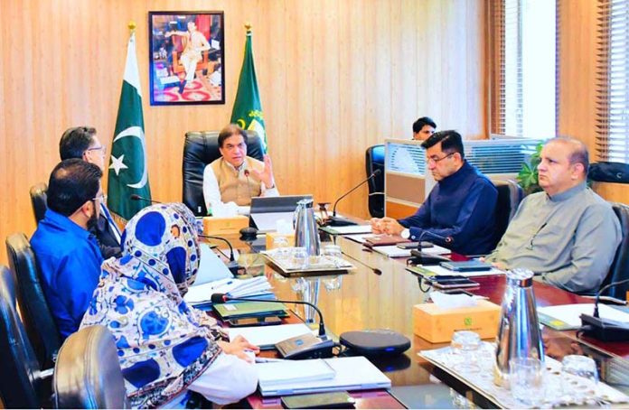 Federal Minister for Railways, Muhammad Hanif Abbasi chaired a high-level meeting to review railway performance, mechanical operations, and improvement measures
