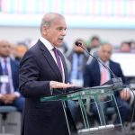 Prime Minister Muhammad Shehbaz Sharif addresses at National Emergencies Operations Centre.