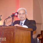 Federal Minister for National Food Security & Research, Rana Tanveer Hussain addresses the National Day ceremony of the Arab Republic of Egypt