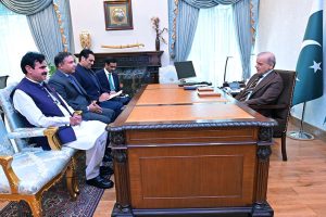 MNA Shahid Usman Ibrahim calls on Prime Minister Muhammad Shehbaz Sharif