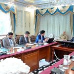 ISLAMABAD: July 10 - A delegation of international E-commerce Company Alibaba Group, led by President of International Markets James Dong meets with Prime Minister Muhammad Shehbaz Sharif