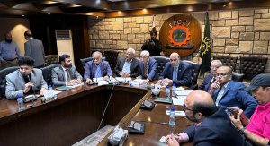 Federal Minister for Board of Investment, Qaiser Ahmed Sheikh attends the conference on "Digital Transformation in Trade" organised by The Federation of Pakistan Chambers Of Commerce and Industry.