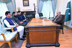 Former MNA Abid Raza Kotla calls on Prime Minister Muhammad Shehbaz Sharif