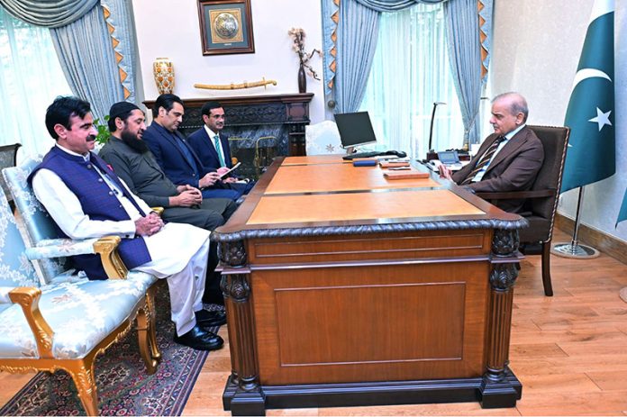 Former MNA Abid Raza Kotla calls on Prime Minister Muhammad Shehbaz Sharif