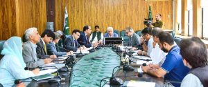 Federal Minister for National Food Security & Research, Rana Tanveer Hussain, chairs the Steering Committee meeting on Sugar Import