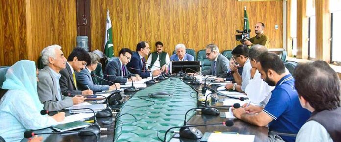 Federal Minister for National Food Security & Research, Rana Tanveer Hussain, chairs the Steering Committee meeting on Sugar Import