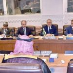 Deputy Prime Minister and Foreign Minister, Senator Mohammad Ishaq Dar, meets with Saudi Minister of Economy and Planning, Faisal Fadhil Al-Ibrahim, on the sidelines of high-level events during Pakistan’s Presidency of the UN Security Council