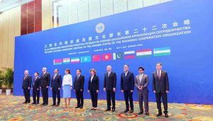 Pakistan’s Minister of State for National Heritage & Culture, Huzaifa Rehman, participating in the 22nd Meeting of the SCO Ministers of Culture
