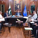 Chairman CDA and Chief Commissioner Islamabad, Muhammad Ali Randhawa chairs the 13th meeting of the Capital Development Authority (CDA) Board at CDA Headquarters