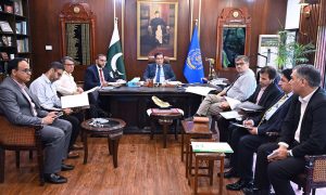 Chairman CDA and Chief Commissioner Islamabad, Muhammad Ali Randhawa chairs the 13th meeting of the Capital Development Authority (CDA) Board at CDA Headquarters