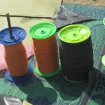Illegal chemical-coated kite string warehouse sealed