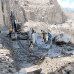 Illegal constructions block natural waterways, turning Karakoram Highway into lake during rainfall