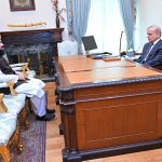 JUI-F leader calls on PM Shehbaz Sharif