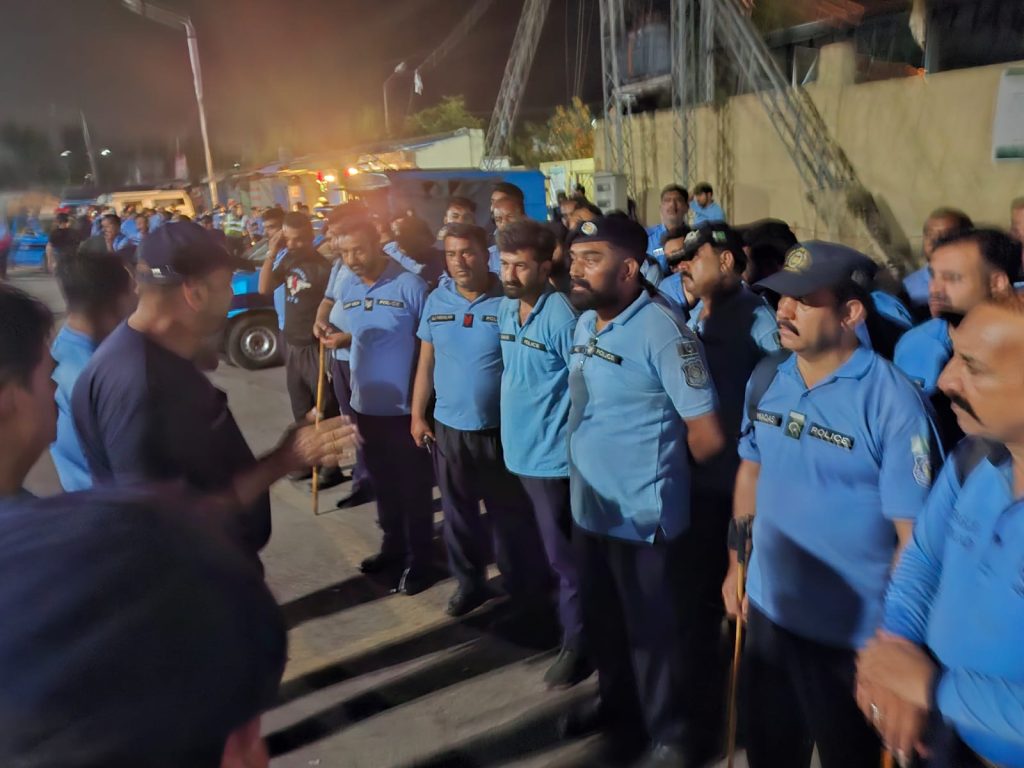 Grand search, combing operation conducted in Secretariat police jurisdiction