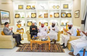 Dawat-e-Islami Shura member meets Senate Chairman Gilani, extends invitation for grand Milad-un-Nabi celebrations