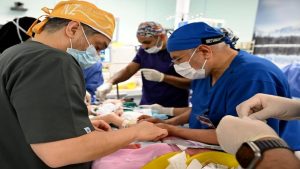 Saudi medical team begins complex surgery to separate syrian conjoined twins