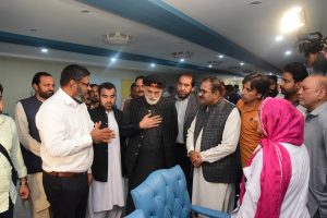 Senator Talha Mehmood inaugurates two-day free eye surgical camp at NPC