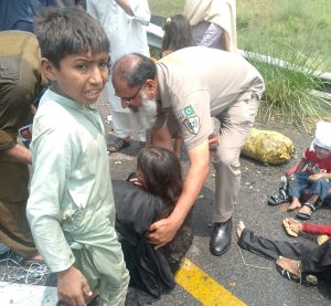 Five dead, 28 injured in Chakri bus crash