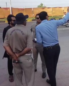 CTO Zeeshan reviews traffic plan during visit to Sain Boota Imambargah