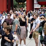 Japan saw record 22 mil. foreign visitors in 1st half of 2025