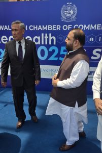 Federal Minister Aurangzeb Khichi visits RCCI Med Health Expo, lauds Pharma Industry’s Export Potential