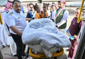 Jamaican conjoined twins arrive in Saudi Arabia for life-saving surgery