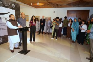 Federal Minister Aurangzeb Khan Khichi Inaugurates ‘Seeing, (Seen)’ Art Exhibition at PNCA