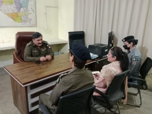 British Council official visits Misaq & Tahafuz centres