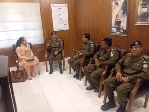 British Council official visits Misaq & Tahafuz centres