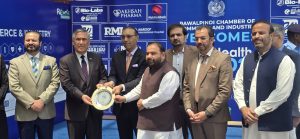 Federal Minister Aurangzeb Khichi visits RCCI Med Health Expo, lauds Pharma Industry’s Export Potential