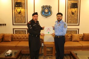 SSP Sarfraz Virk awards FC officers for outstanding Performance