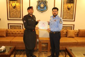 SSP Sarfraz Virk awards FC officers for outstanding Performance