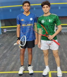 Pak players shine on day one of Asian Junior Squash C'ships