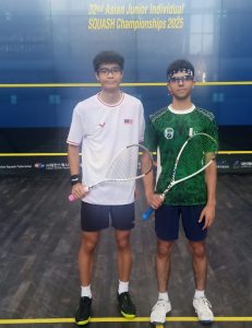 Pak players shine on day one of Asian Junior Squash C'ships