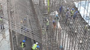 Mohmand hydropower powerhouse construction progresses with initial concrete placement