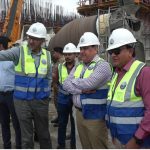 Chairman WAPDA reviews construction progress at Mohmand Dam Project