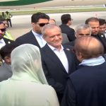 Iranian president arrives in Lahore