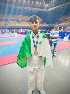 Pakistan shines with 2 Gold, 2 Silver medals at Hero Open Malaysia International Taekwondo Championship