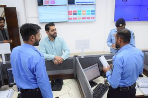 DG Safe City reviews performance of digital control room operators