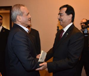 Dr. Masoud Pezeshkian, meets Chairman Senate