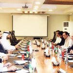 Aurangzeb meets UAE business leaders, highlights economic reforms, investment opportunities