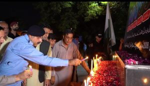 IG Rizvi, chamber representatives pay tribute to police martyrs at Melody Chowk