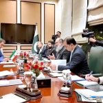 Federal Minister for Commerce Jam Kamal Khan and Iranian Minister for Industry, Mines and Trade Mohammad Atabak during a high-level meeting, both sides reaffirmed commitment to deepening trade, boosting border cooperation and fostering regional economic integration