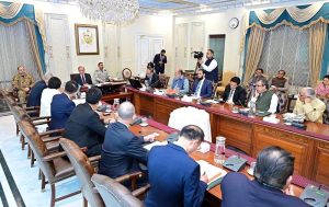 A delegation of Challenge Fashion Private Limited of China meets with Prime Minister Muhammad Shehbaz Sharif.