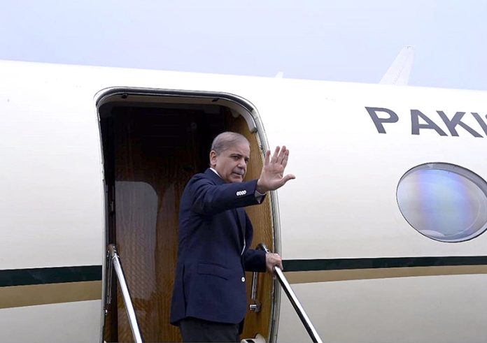 Prime Minister Muhammad Shehbaz Sharif departs on his official visit to China to attend 25th SCO Council of Heads of State and 80th anniversary of Chinese People's War of Resistance
