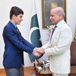 Ikramullah, the student hailing from Qila Saifullah in Balochistan, who was affected due to 2022 floods and whom PM provided educational facilities at Lawrence College Murree called on Prime Minister Muhammad Shehbaz Sharif