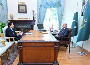 Federal Minister for Petroleum Ali Parvez Malik calls on Prime Minister Muhammad Shehbaz Sharif.